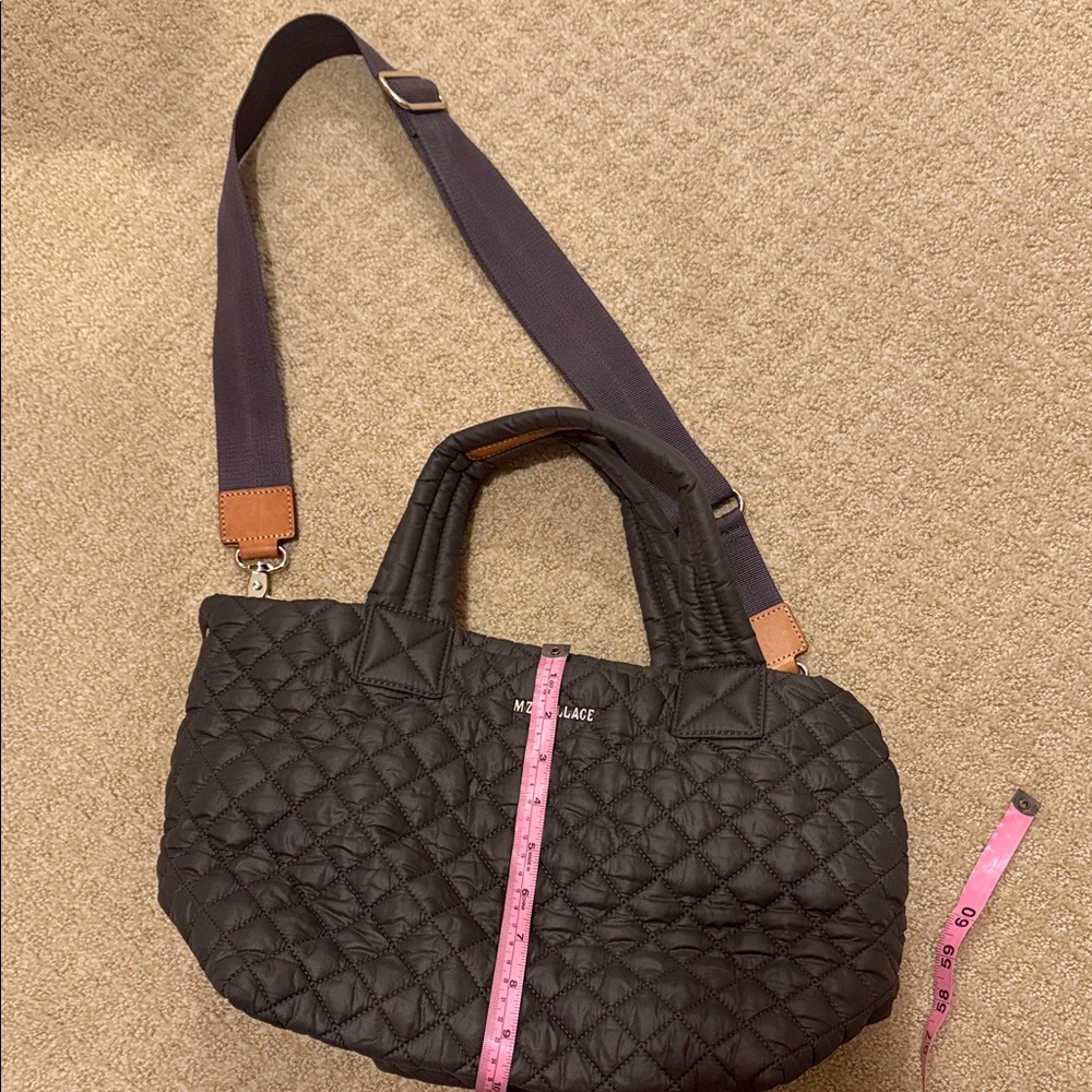 MZ Wallace Black Quilted Shoulder Bag